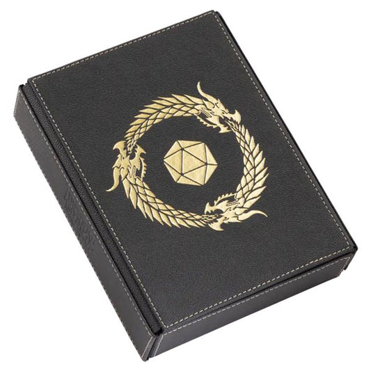 Dragon Shield - Dice Companion box & tray, Iron Grey
