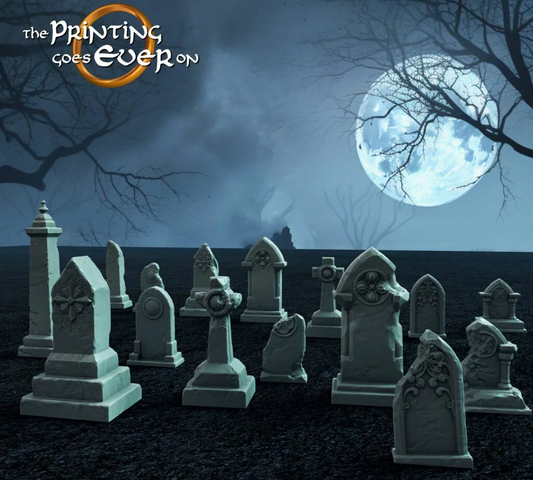 Ever On miniatures - Gothic Gravestones