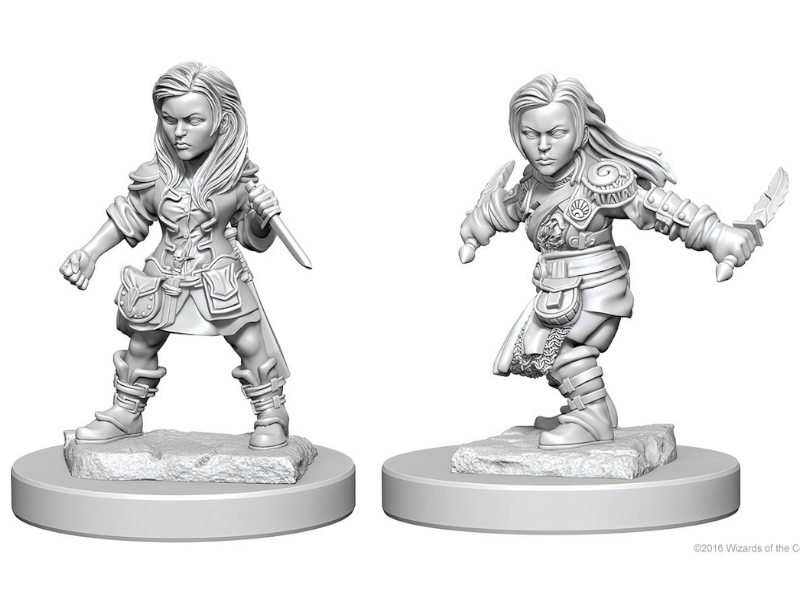 Halfling Rogue, Female