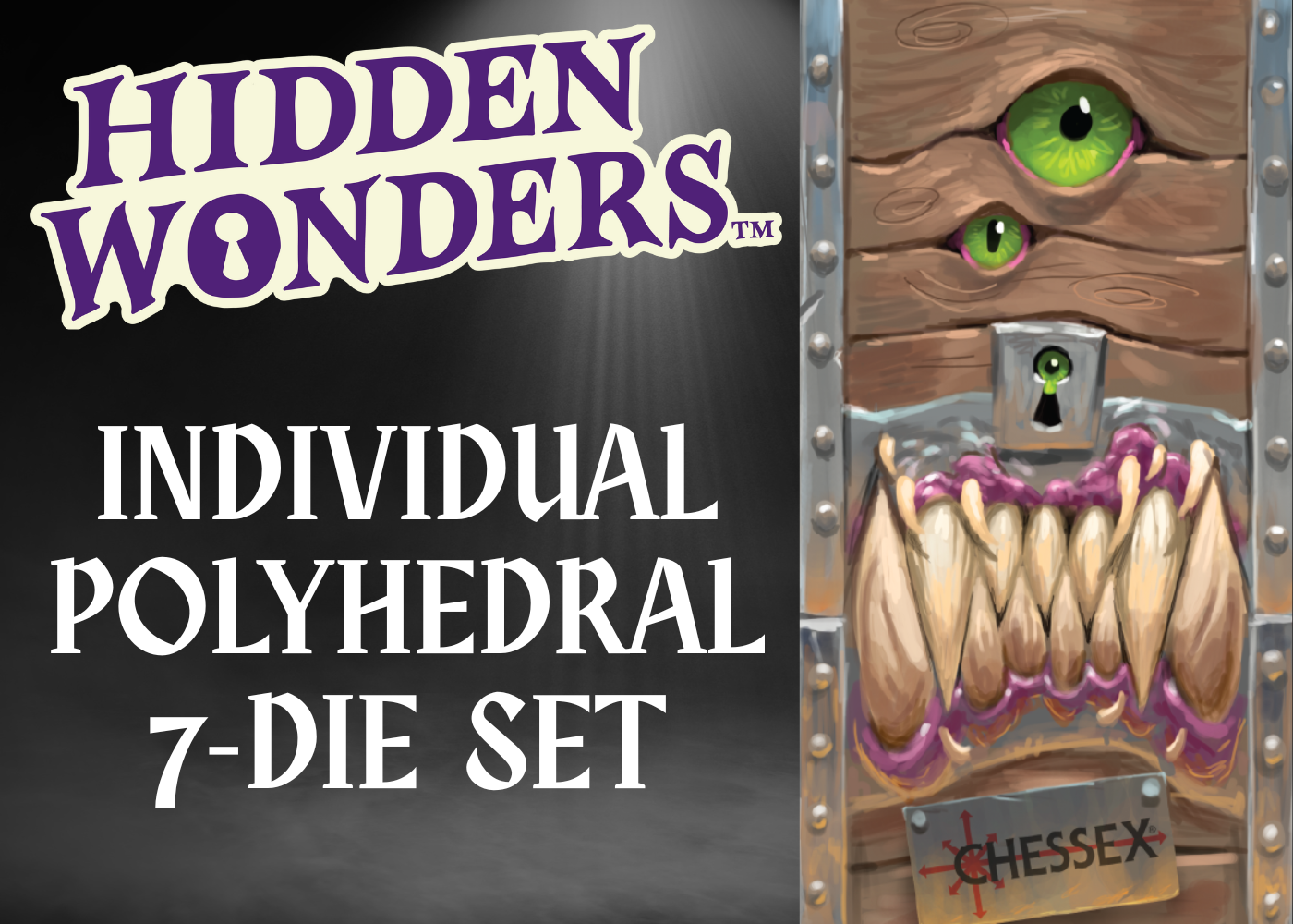 Chessex Hidden Wonders - Mystery Polydice set