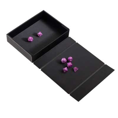 Dragon Shield - Dice Companion box & tray, Iron Grey