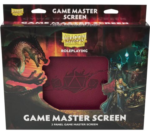 Dragon Shield GM Screen - Blood Red