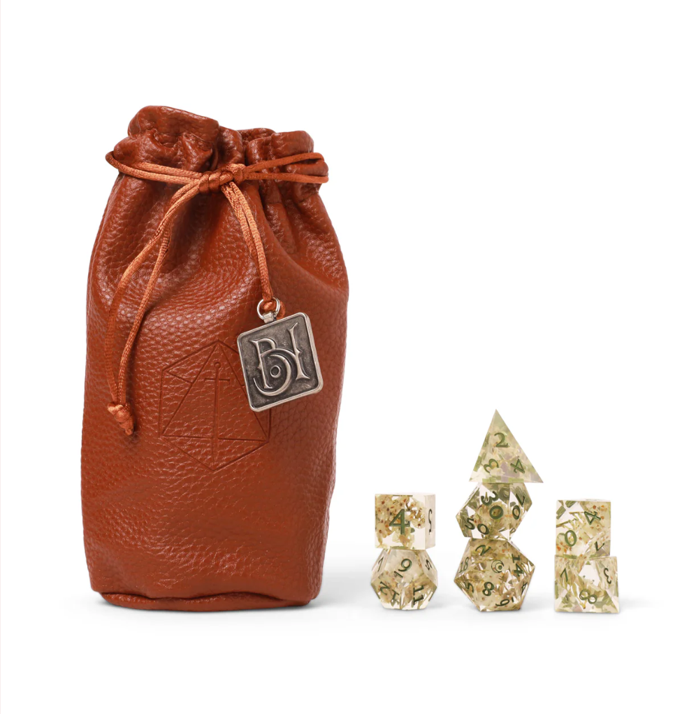 Bells Hells dice set - Orym of the Air Ashari Dice Set