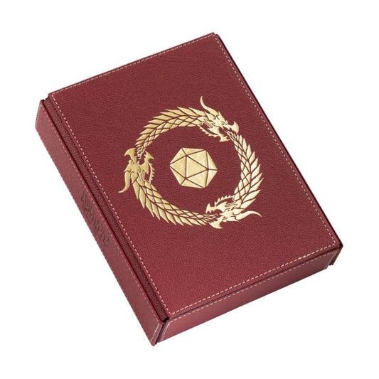 Dragon Shield - Dice Companion box&tray, Blood Red