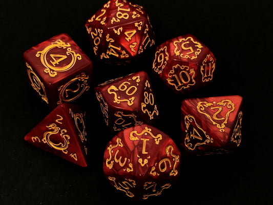 Serpent polydice set