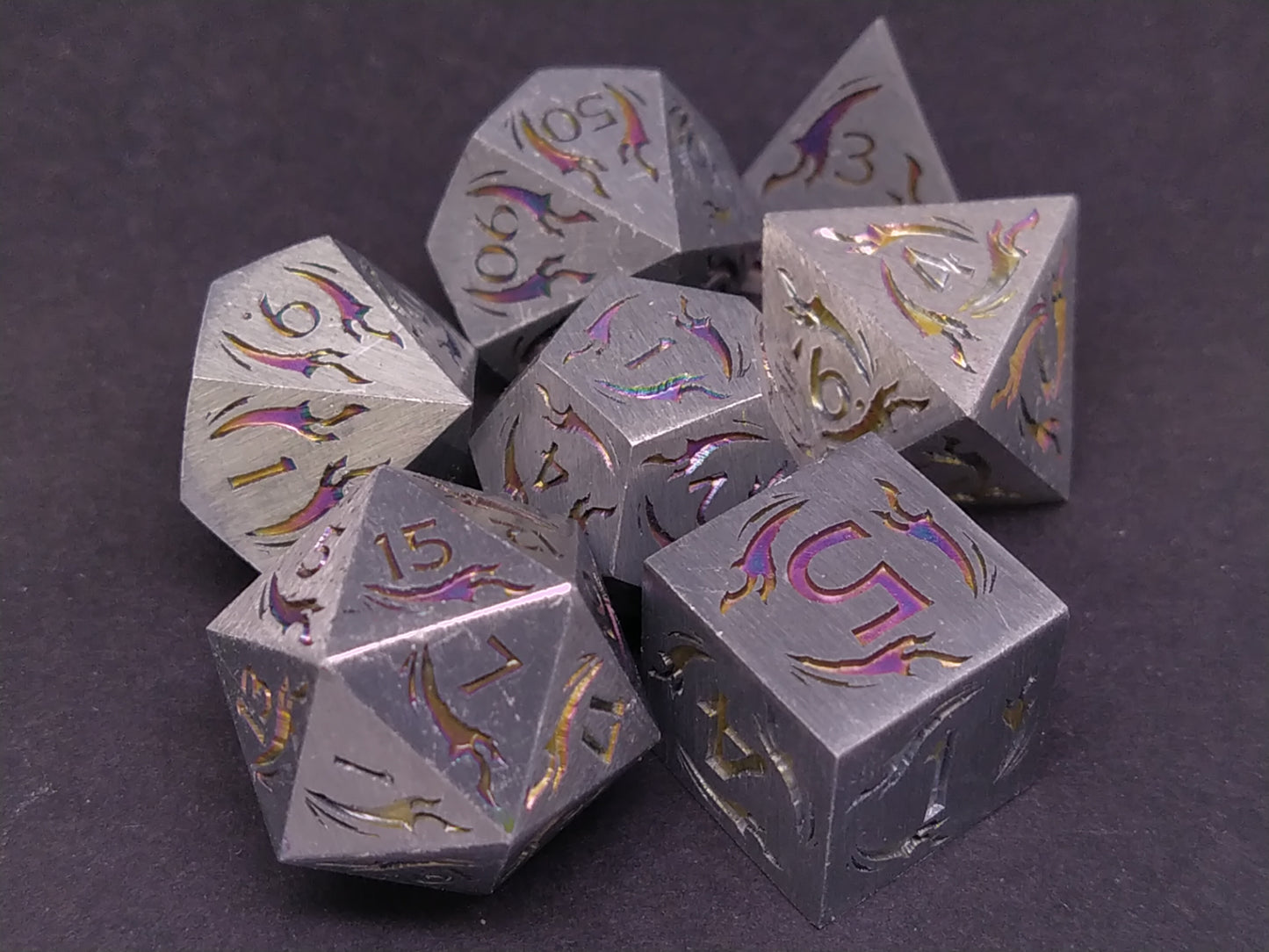 Dagger of the Prismatic Mage polydice set