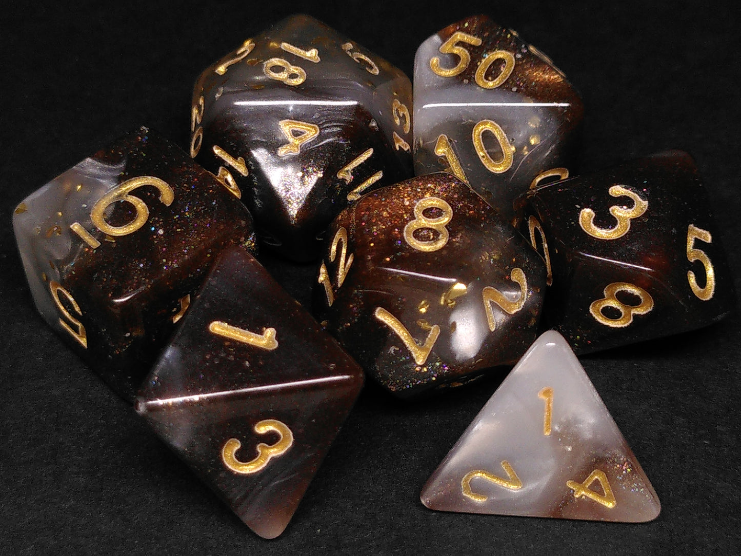 Moon Dust polydice set