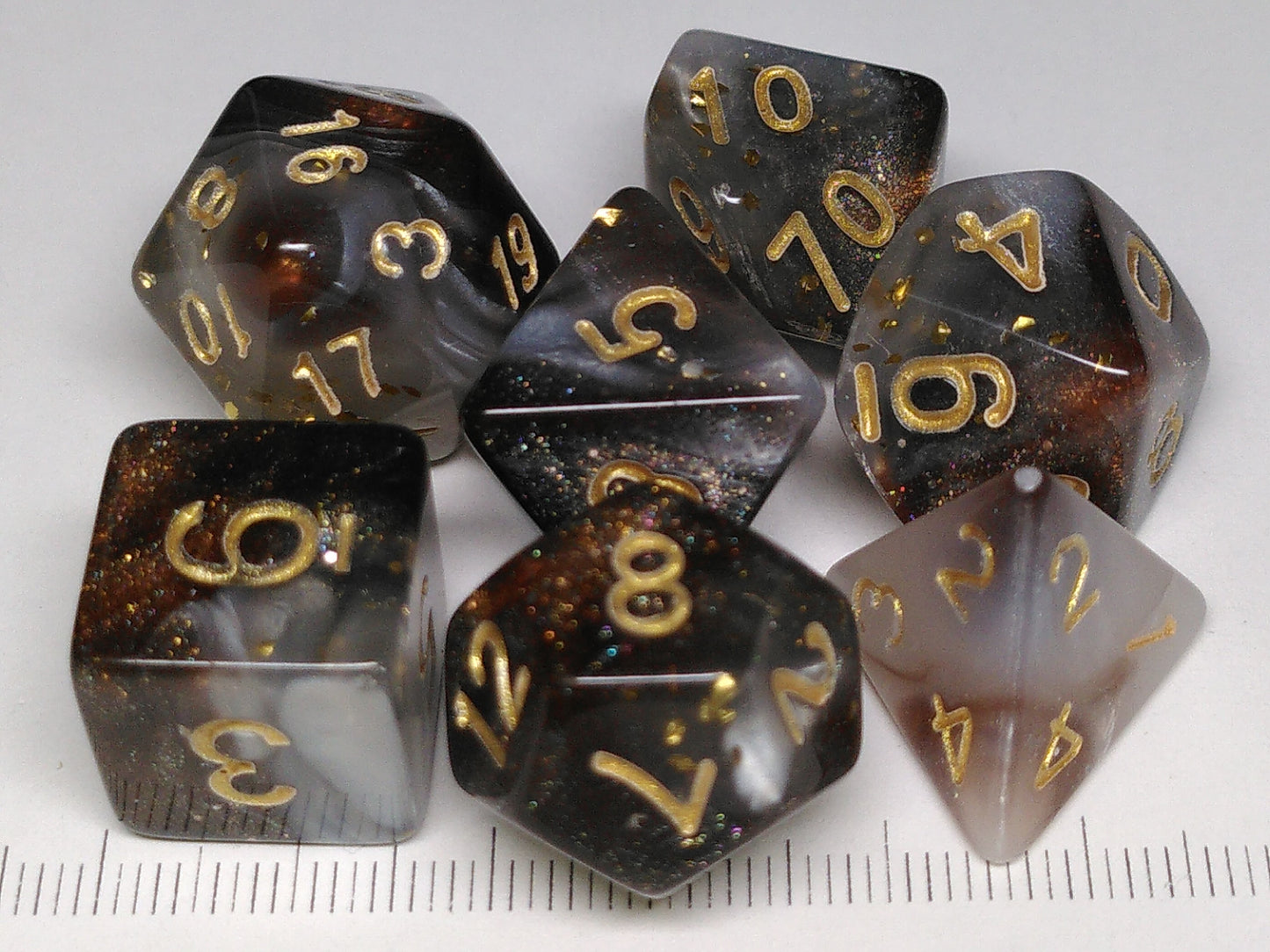 Moon Dust polydice set
