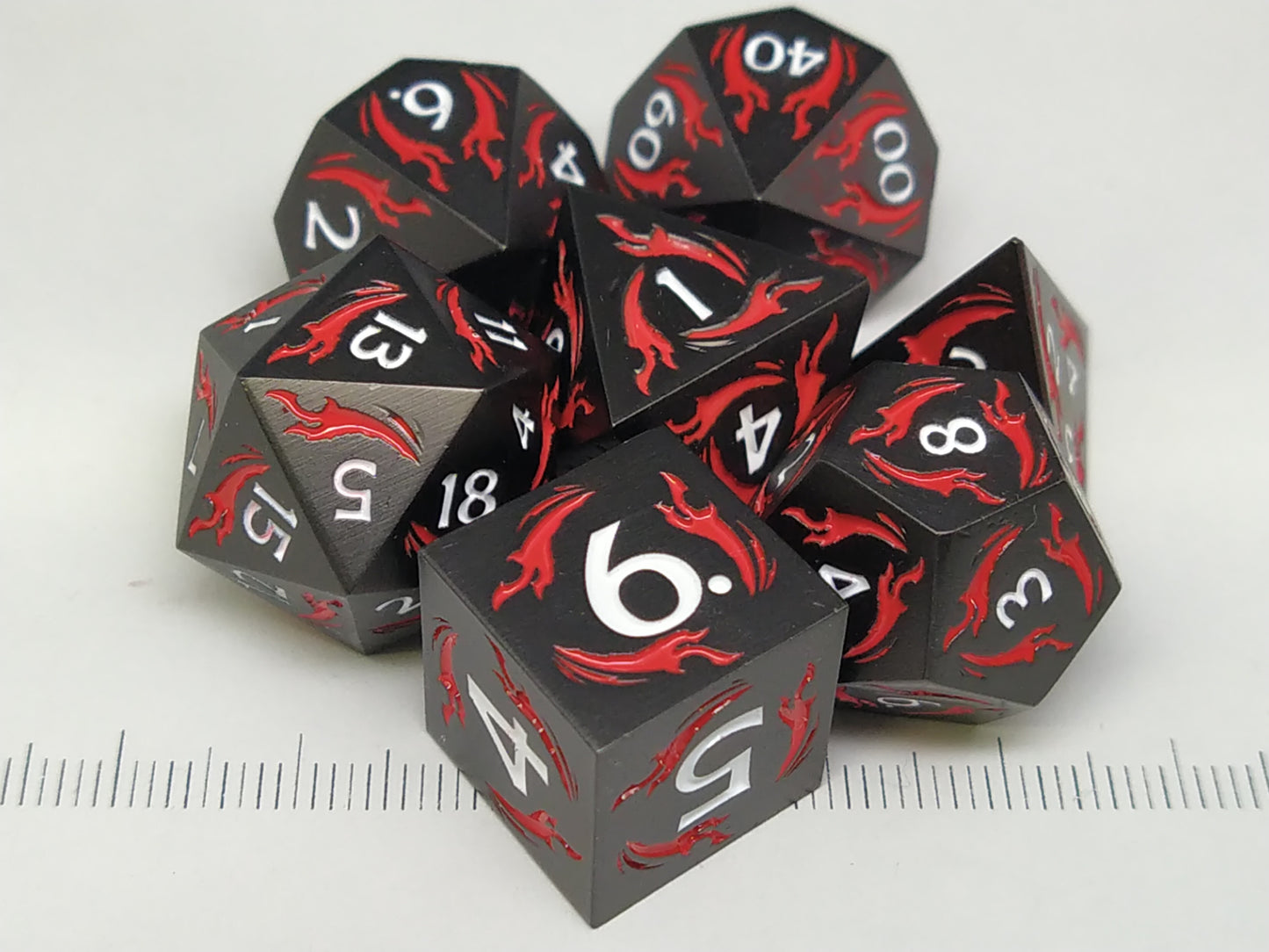 Dagger of the Red Dawn polydice set
