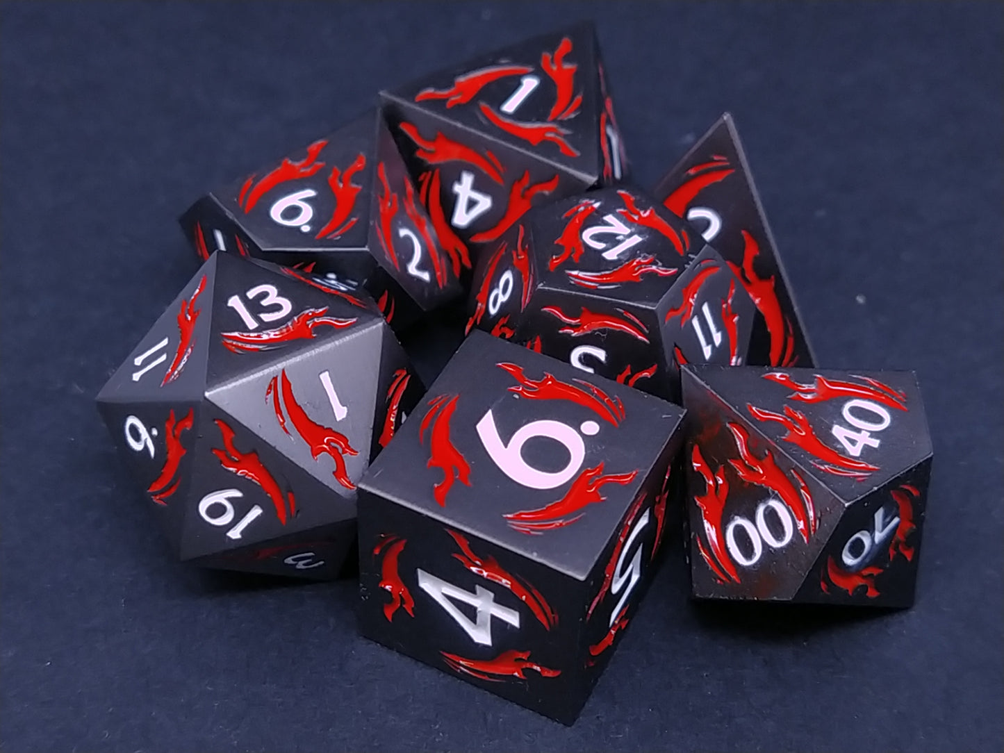 Dagger of the Red Dawn polydice set