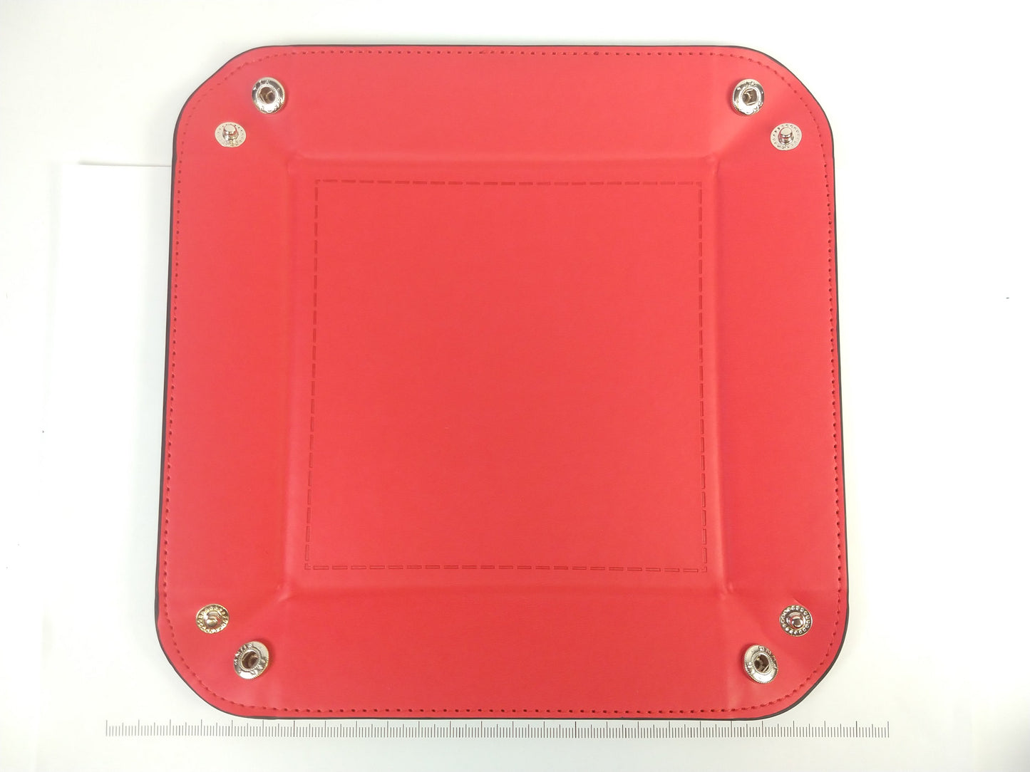 Square Folding Dicetray - Black
