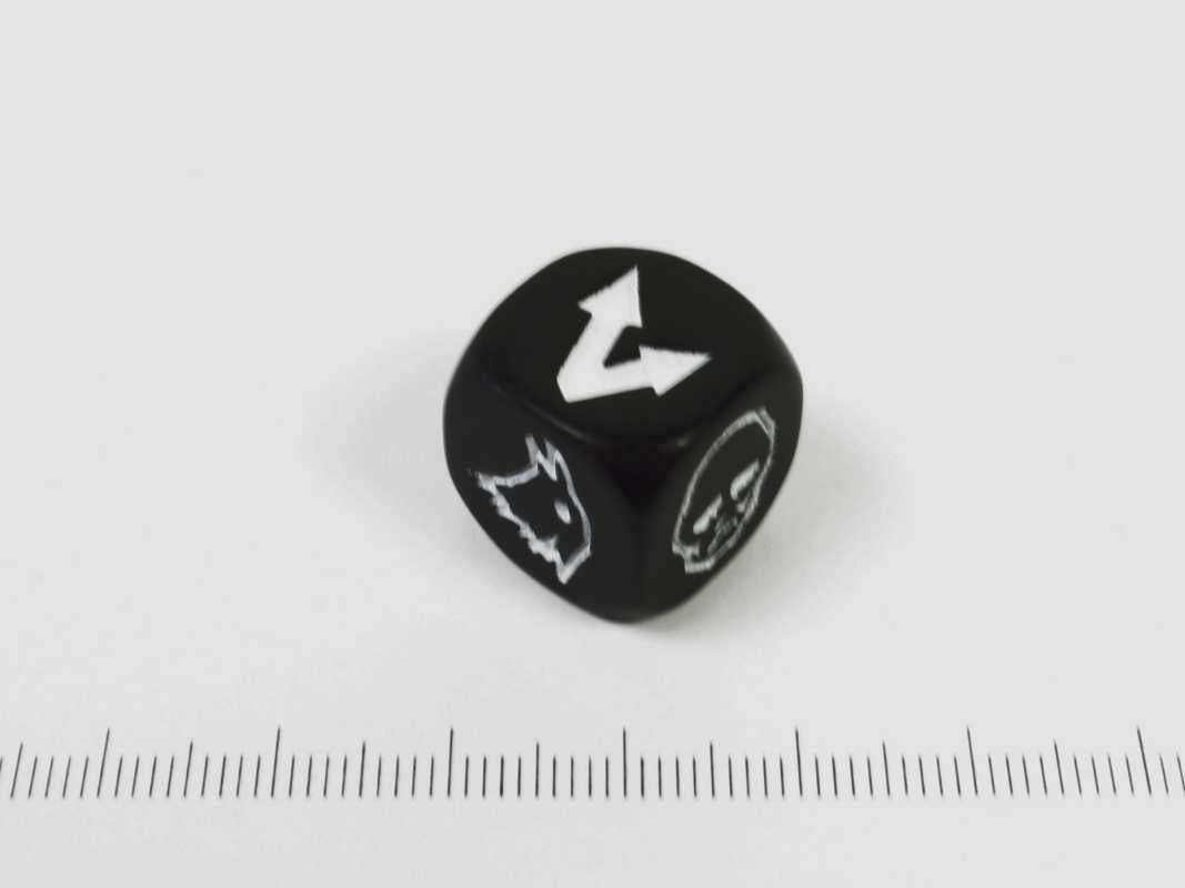 6-zijdig zwart scatter