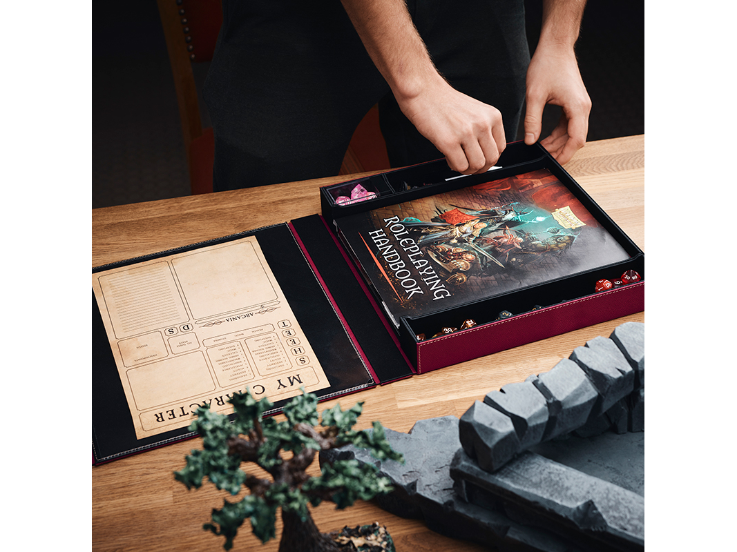 Dragon Shield RPG Player Companion - Iron Grey