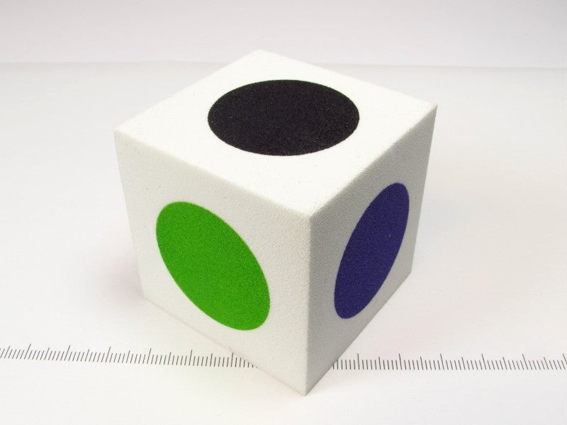 50 mm schuimrubber kleurendobbelsteen