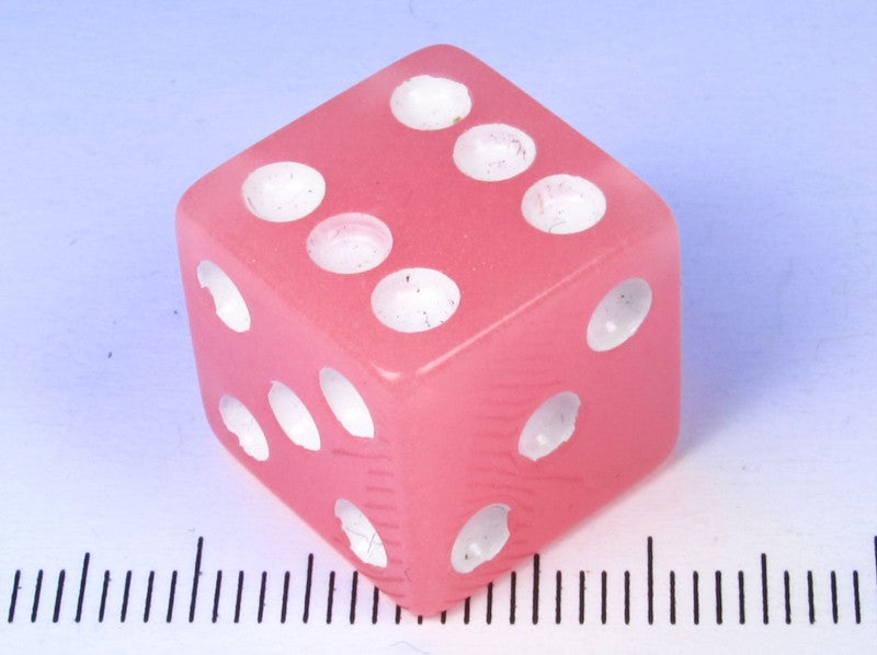 6-zijdig GITD roze
