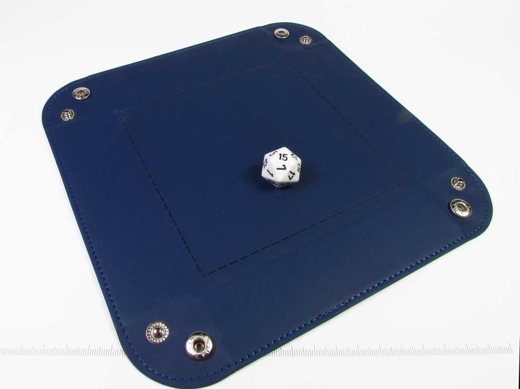 Folding Dicetray - vierkant blauw