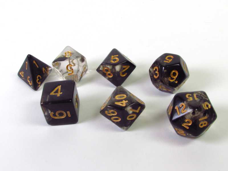 Dark Storm polydice set