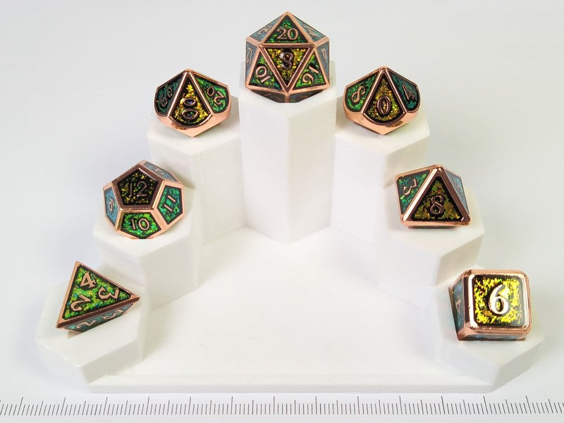 Metal Polydice set - Chromatic Chameleon