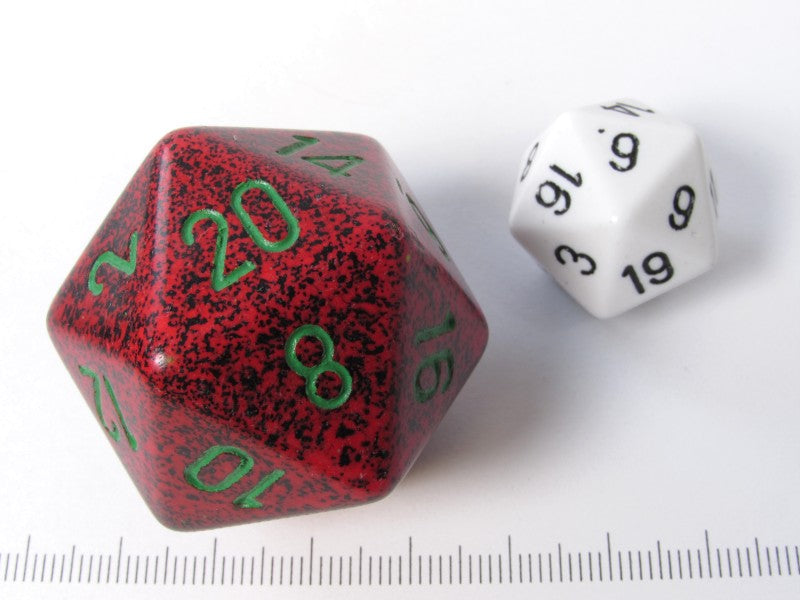 34 mm 20-zijdig, Speckled Strawberry