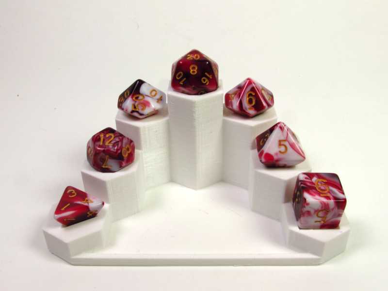 Transmuted Cherry polydice set