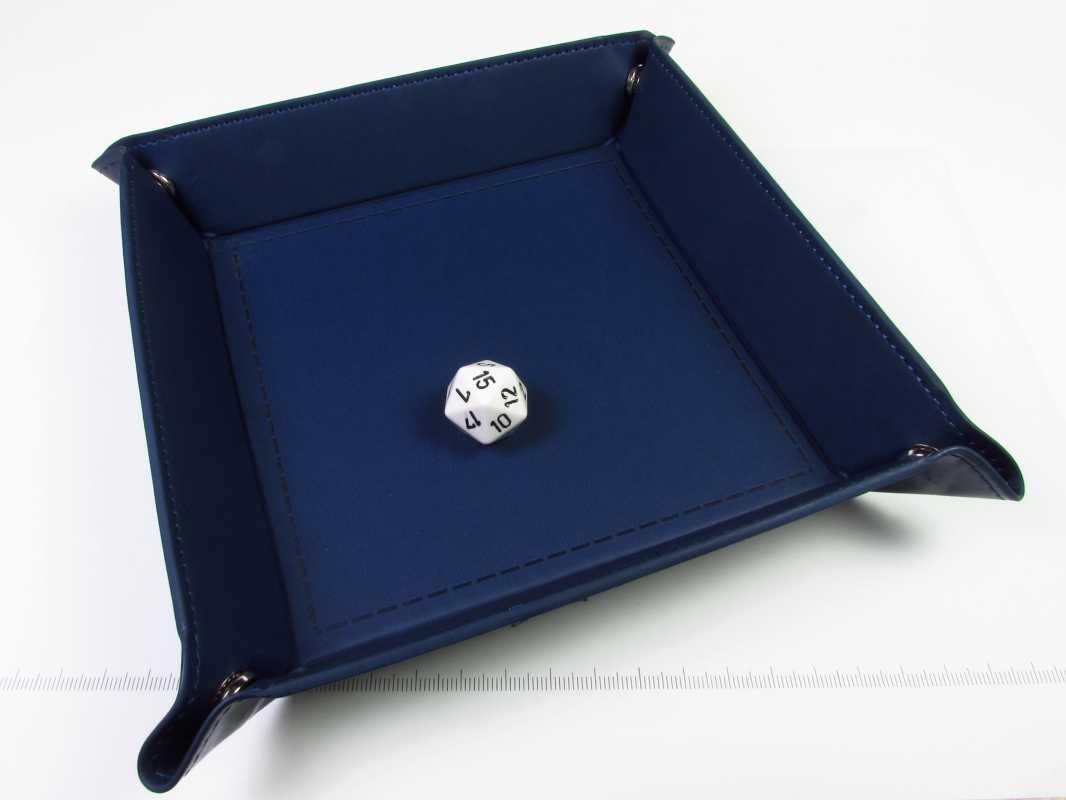 Folding Dicetray - vierkant blauw