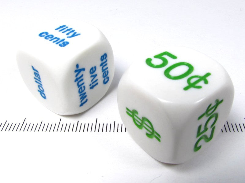 Dollar Dice set
