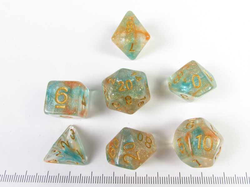 Aura of Woodland polydice set