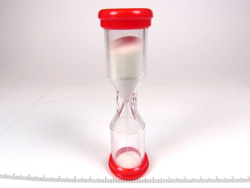 Zandloper 1,5 minuut (rood)
