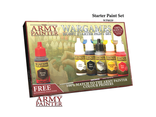 Army Painter - Wargames Hobby Starter Paintset