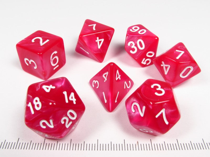 Polydice set, Pearl dieproze