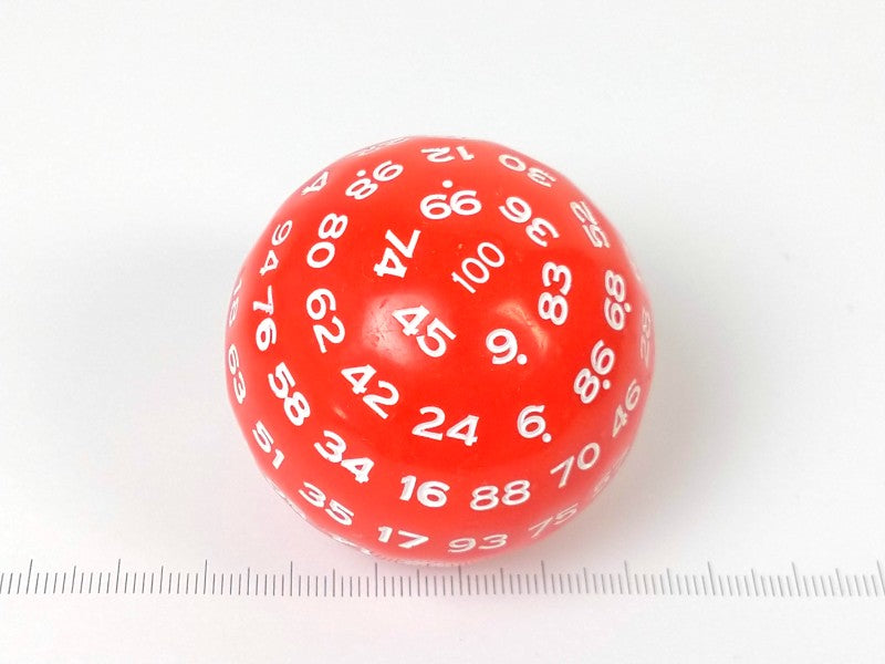 HDD 100-zijdig, rood met wit