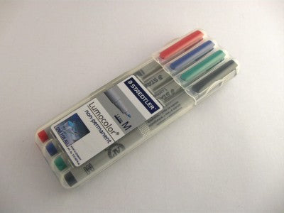 Set van 4 Staedtler waterafwasbare stiften
