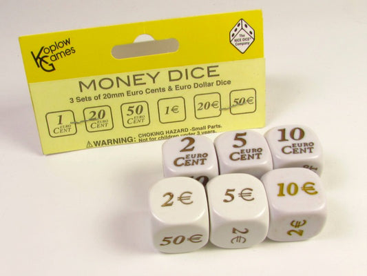 Euro dice set