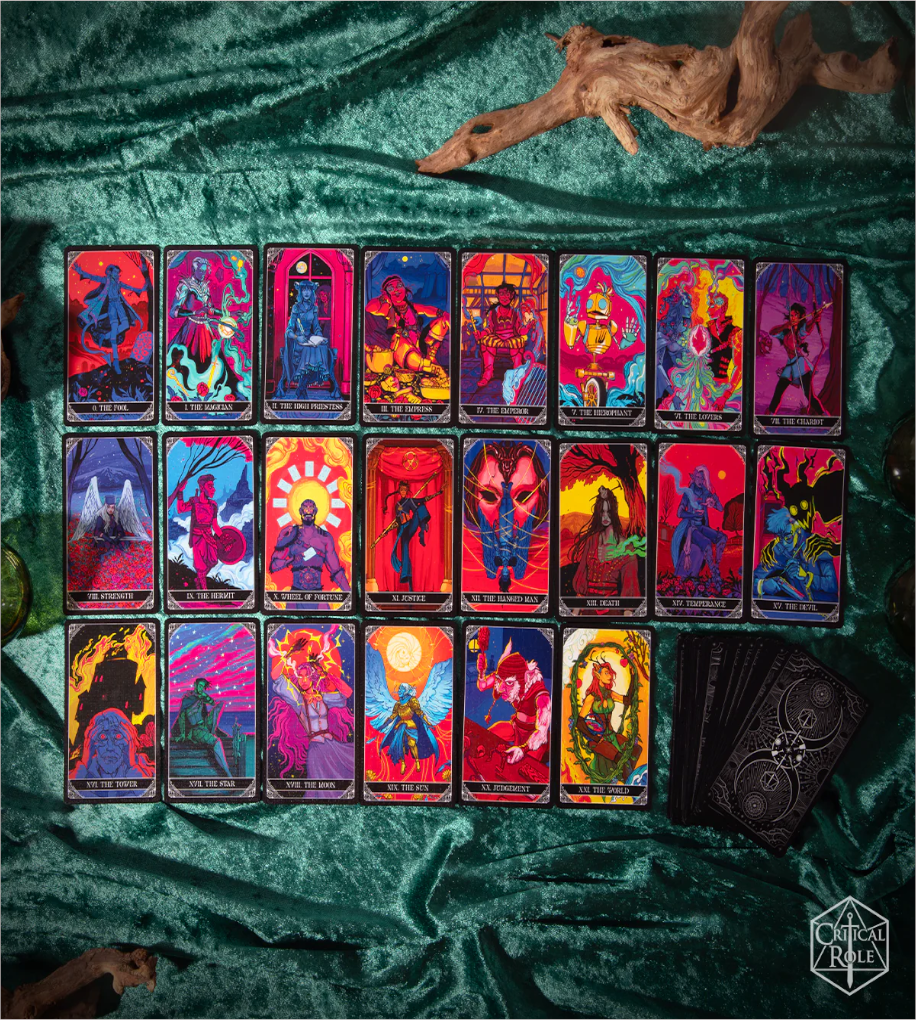Critical Role - 10-year Anniversary Tarot Deck