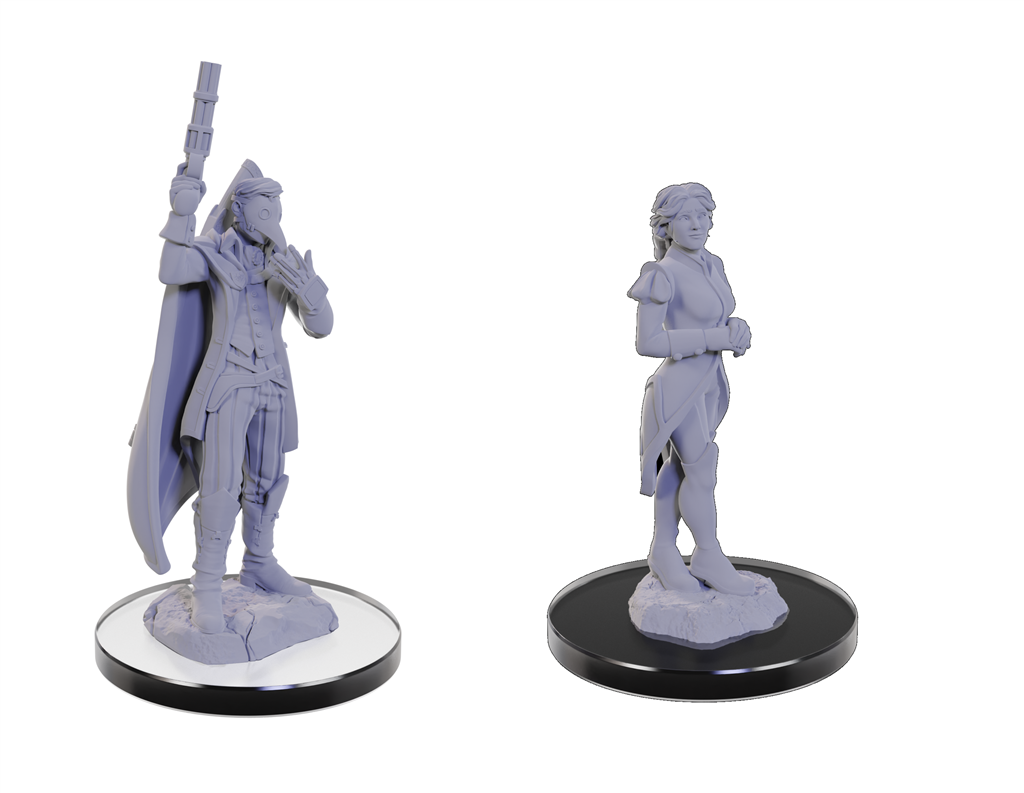 Percival and Cassandra de Rolo - Critical Role Miniatures