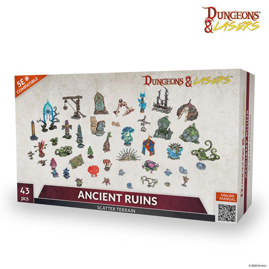 Ancient Ruins scatter terrain - Dungeons and Lasers