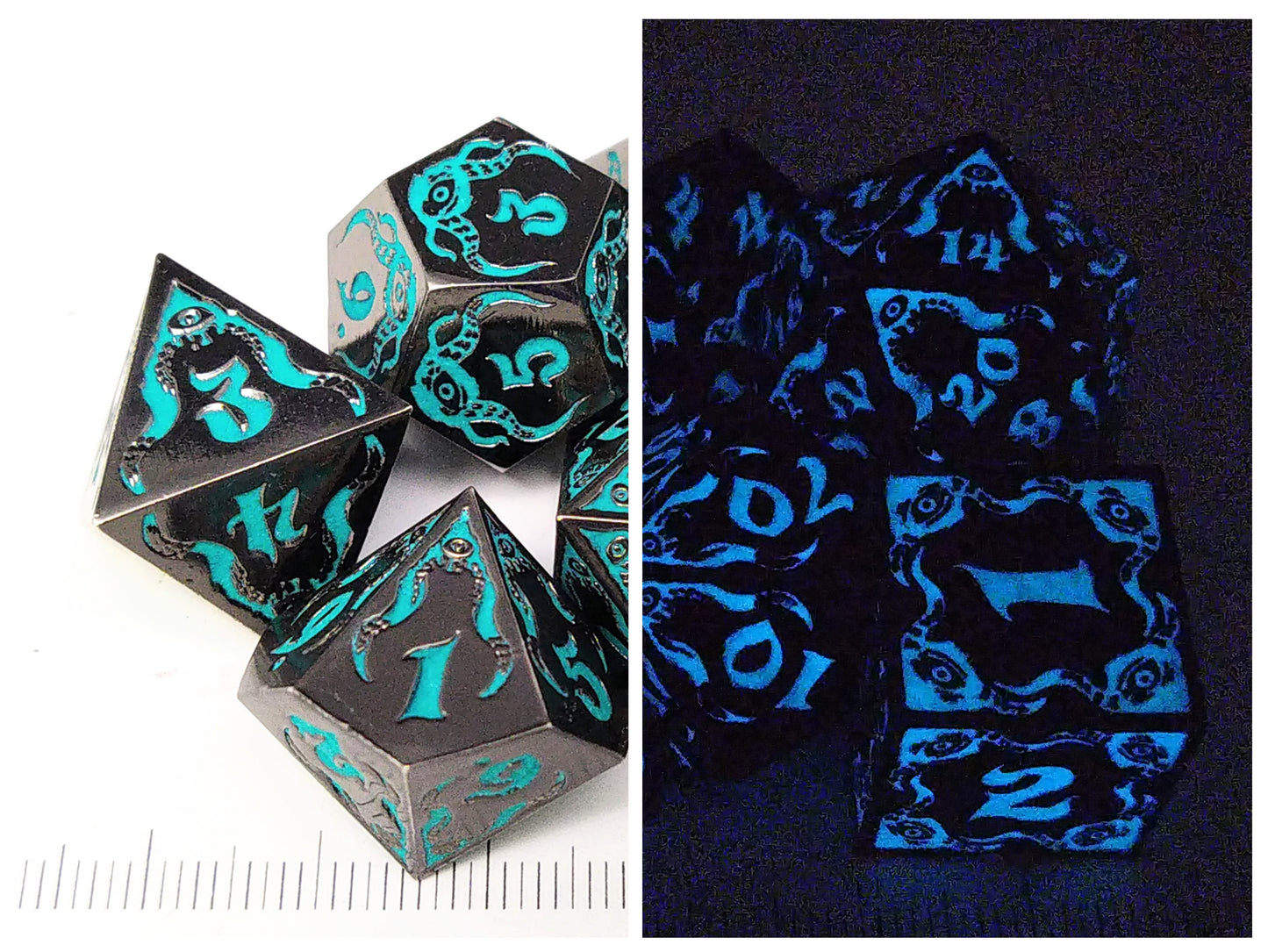 Call of the Deep - Metal polydice set