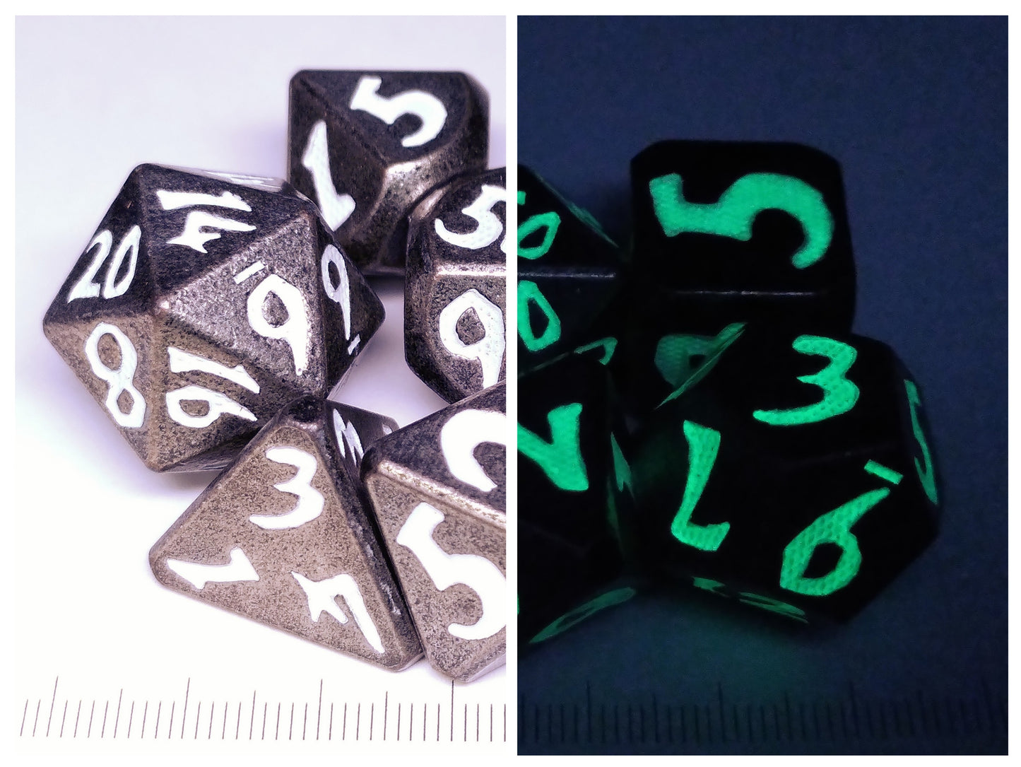 Shrouded Obelisk metal polydice set