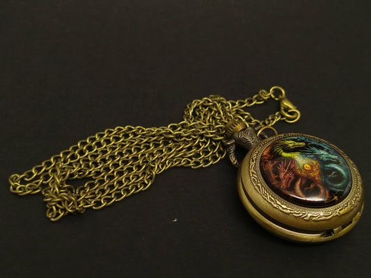 Chromatic Dragons Medallion, with mini metal dice