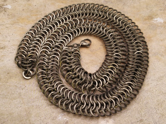 Halsketting - Europees 6 in 1 - RVS -