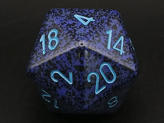 34 mm 20-zijdig, Speckled Cobalt