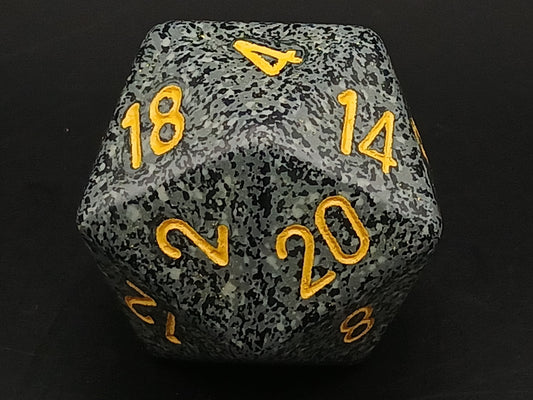 34 mm 20-sided, Speckled Urban Camo