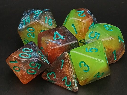 Cosmic Alchemy polydice set