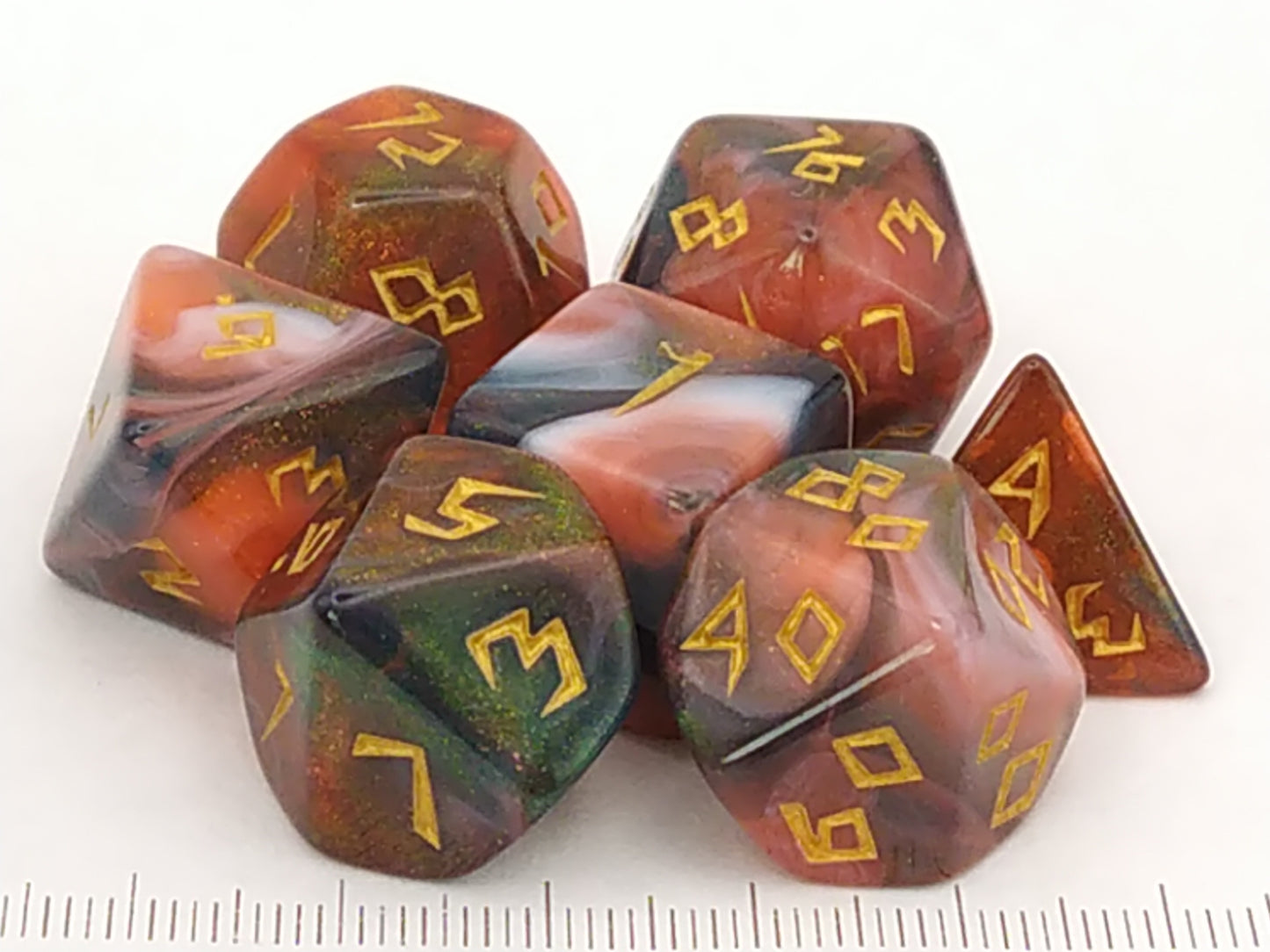 Sigil of Immolation polydice set