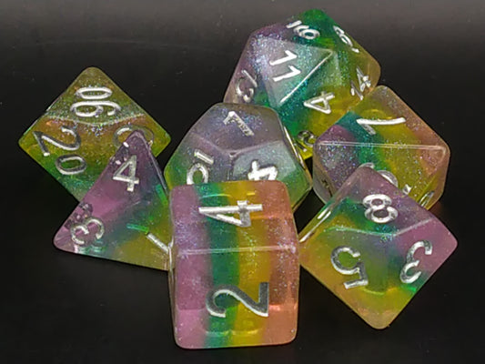 Unicorn Strata polydice set