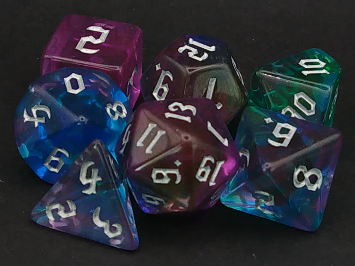 Elixir of Faerie Fire polydice set