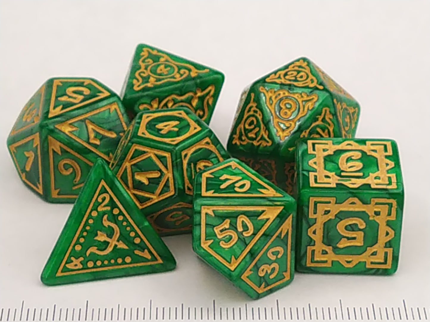 Druid's Grove dice set