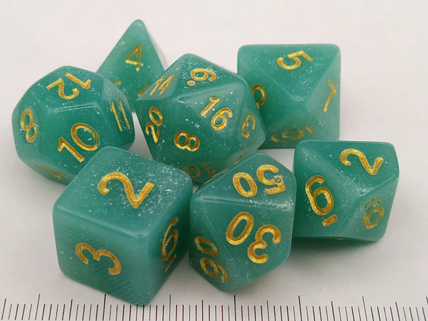 Green Fairy Polydice set