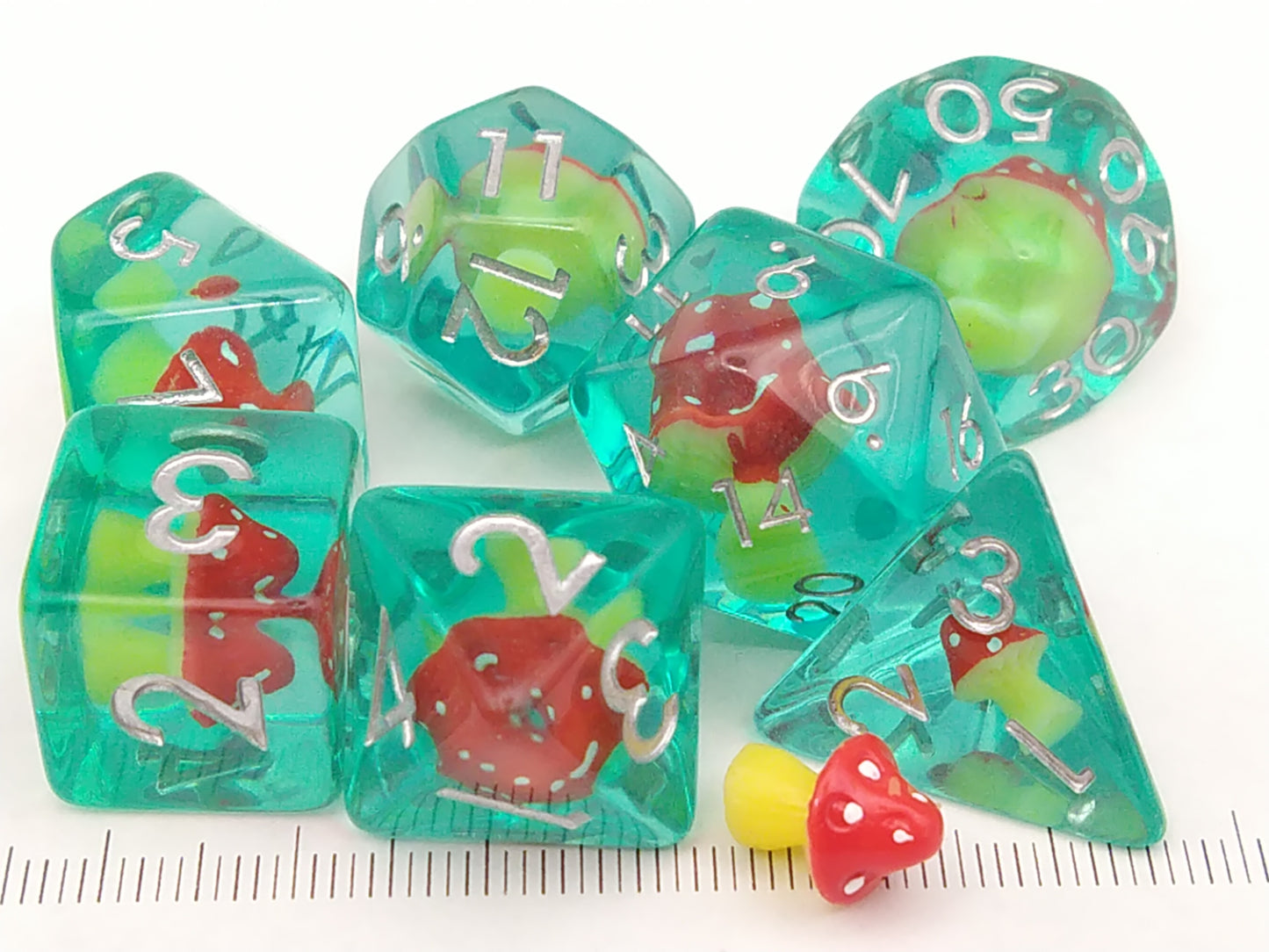 Mushroom Nucleus polydice set