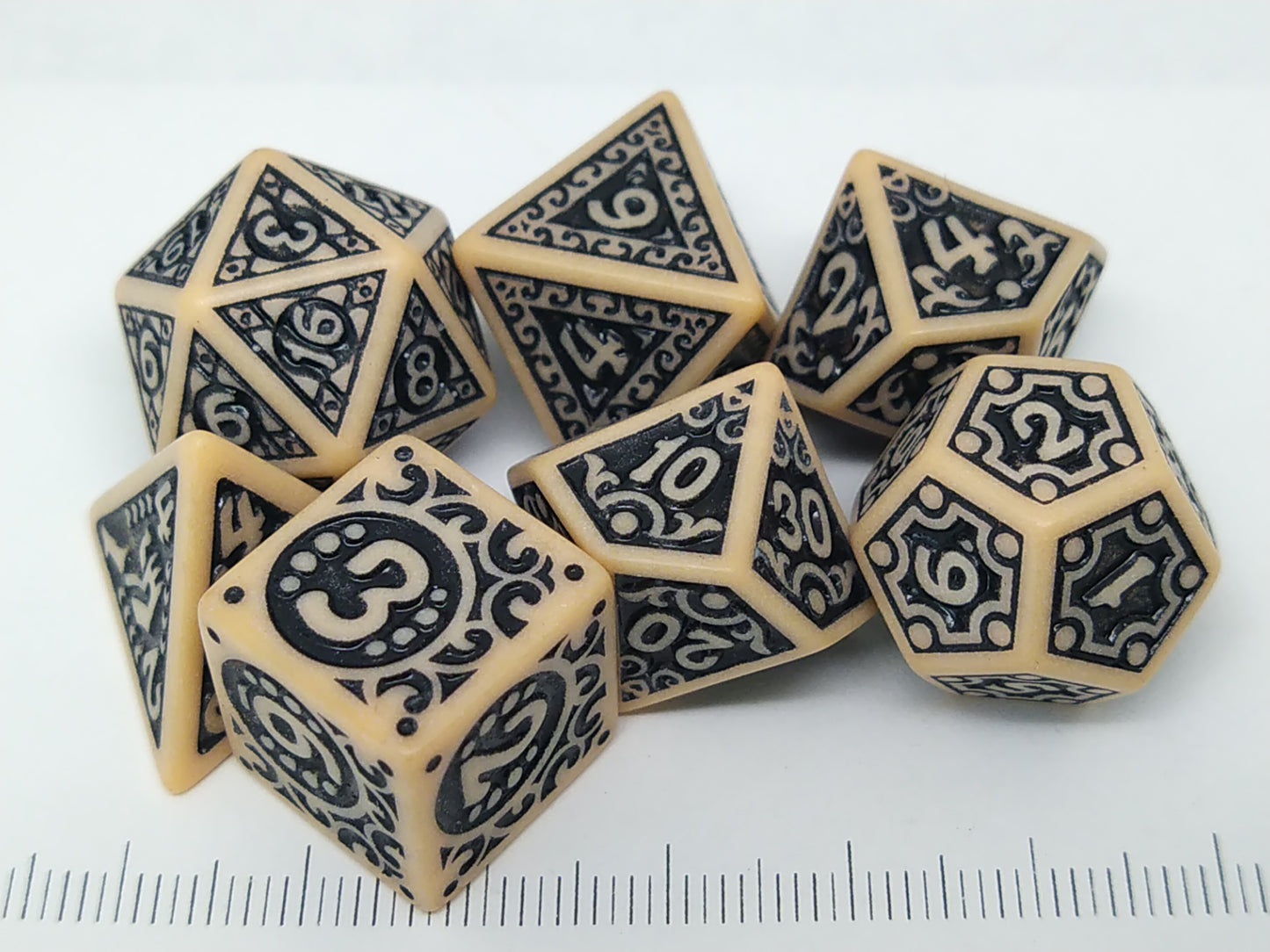 Ivory Fortress polydice set